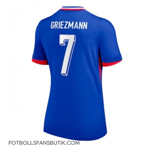 Frankrike Antoine Griezmann #7 Replika Hemmatröja Damer EM 2024 Kortärmad